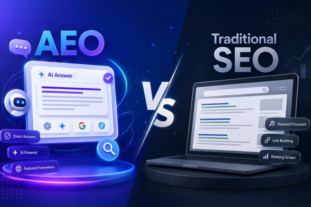 AEO vs Traditional SEO