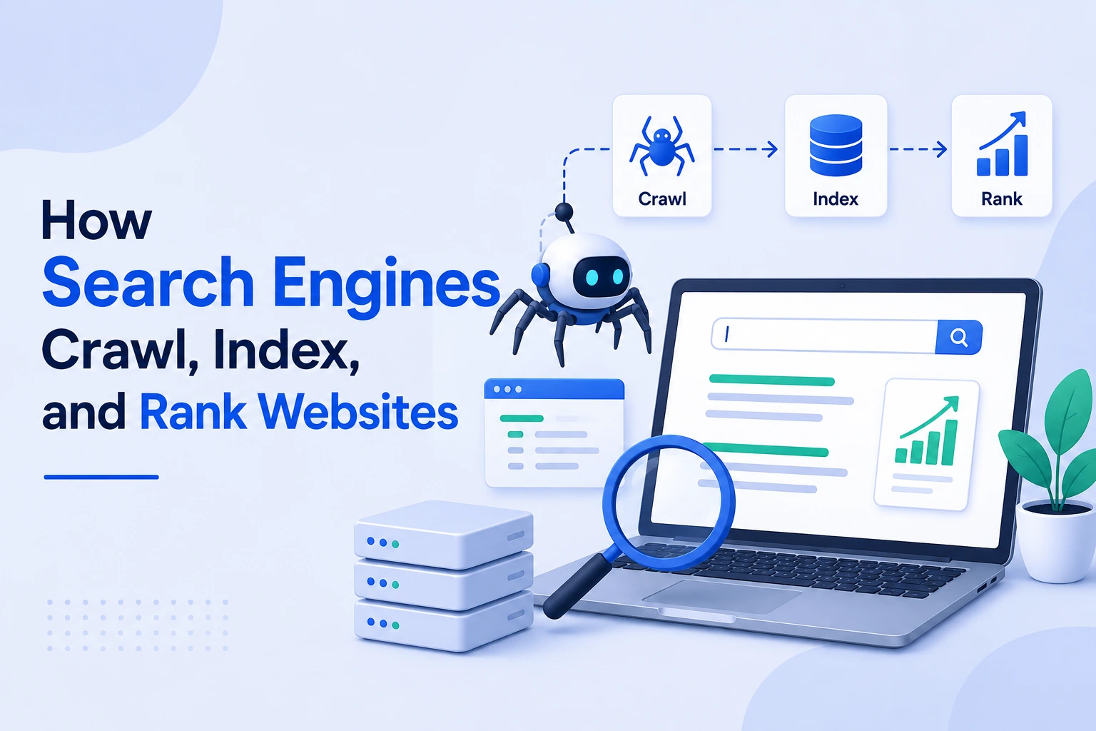 How Search Engines Crawl, Index, and Rank Websites